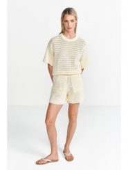 Rich & Royal Sweter w kolorze beżowym rozmiar: XL. Brązowe swetry Rich & Royal, xl, bez wzorów, z bawełny, bez ramiączek. Za 259.95 zł.