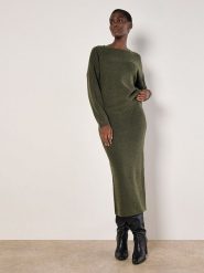 Apricot Sweter w kolorze khaki rozmiar: XS. Brązowe swetry Apricot, xs, bez wzorów, bez ramiączek. Za 74.99 zł.