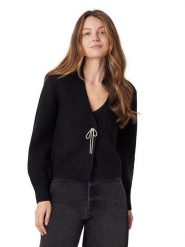 Scotch & Soda Sweter w kolorze czarnym rozmiar: XS. Czarne swetry Scotch & Soda, xs, bez wzorów, ze splotem, bez ramiączek. Za 165.99 zł.