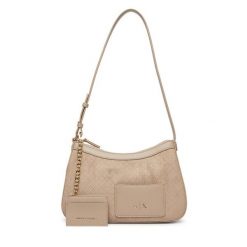 Torebka Armani Exchange. Brązowe torebki klasyczne Armani Exchange, bez wzorów, bez dodatków. Za 599.99 zł.