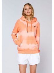 Chiemsee Bluza w kolorze pomarańczowym rozmiar: XS. Pomarańczowe bluzy Chiemsee, xs, bez wzorów, z bawełny, z kapturem. Za 169.95 zł.