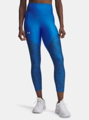 Under Armour Legginsy funkcyjne w kolorze niebieskim rozmiar: M. Niebieskie legginsy Under Armour, m, bez wzorów, z materiału, z podwyższonym stanem, outdoorowe. Za 144.24 zł.