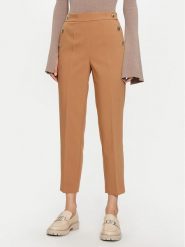 Lola Casademunt by Maite Spodnie materiałowe MF2414007 Brązowy Straight Fit. Brązowe spodnie materiałowe Lola Casademunt by Maite, s, bez wzorów, z materiału. Za 319.99 zł.