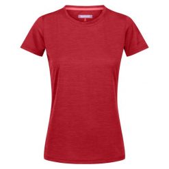 T-Shirt Damski Josie Gibson Fingal Edition. Czerwone t-shirty Regatta, plus size, bez wzorów, bez kołnierzyka, bez ramiączek. Za 38.99 zł.