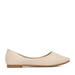 Baleriny JENNY. Brązowe baleriny Jenny, bez wzorów, bez obcasa. Za 89.99 zł.