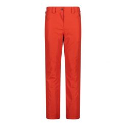 Spodnie damskie narciarskie CMP 3W20636. Czerwone spodnie narciarskie CMP, s, bez wzorów, narciarskie. W wyprzedaży za 328.99 zł.