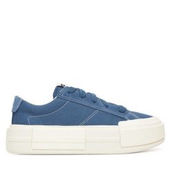 Tenisówki Converse. Niebieskie trampki Converse, bez wzorów, bez zapięcia. Za 399.99 zł.