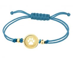 Bransoletka z elementami z żółtego złota - łapka. Żółte bransoletki Apart, złote. Za 719.00 zł.