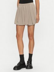 Please Spódnica mini G0MJCSI000 Beżowy Regular Fit. Brązowe spódnice Please, m, bez wzorów, z syntetyku, mini. Za 139.99 zł.