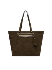 MICHAEL Michael Kors Torebka Jet Set Travel 30F6ATVT4S Khaki. Brązowe shopper MICHAEL Michael Kors, bez wzorów, ze skóry, bez dodatków. Za 1,429.00 zł.