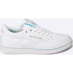 Reebok Classic - Buty Club C 85. Białe obuwie sportowe Reebok Classic, z materiału, bez zapięcia, Reebok Classic. W wyprzedaży za 179.90 zł.