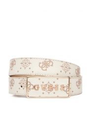 Guess Pasek Damski BW9307 P5430 Beżowy. Brązowe paski Guess, z aplikacjami, ze skóry. Za 199.99 zł.