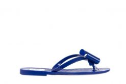 Japonki T&G Fashion 22-123 Blue, Granat, Guma - 37. Niebieskie klapki TG, z aplikacjami, z gumy, bez obcasa. W wyprzedaży za 29.00 zł.