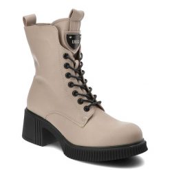 Beżowe Botki Vinceza Stylowe Obuwie Damskie. Brązowe botki VINCEZA, bez wzorów, ze skóry, bez obcasa, na obcasie, bez zapięcia. Za 209.00 zł.