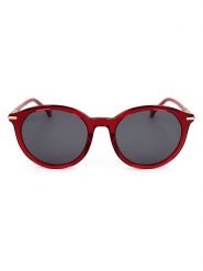 Carolina Herrera Damskie okulary przeciwsłoneczne w kolorze czerwono-granatowym rozmiar: 53. Czerwone okulary przeciwsłoneczne Carolina Herrera, bez wzorów, z tworzywa sztucznego, wakacyjne. Za 327.87 zł.