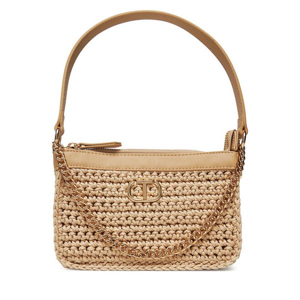 Torebka TWINSET. Brązowe torebki klasyczne Twinset, bez wzorów, bez dodatków. Za 419.99 zł.