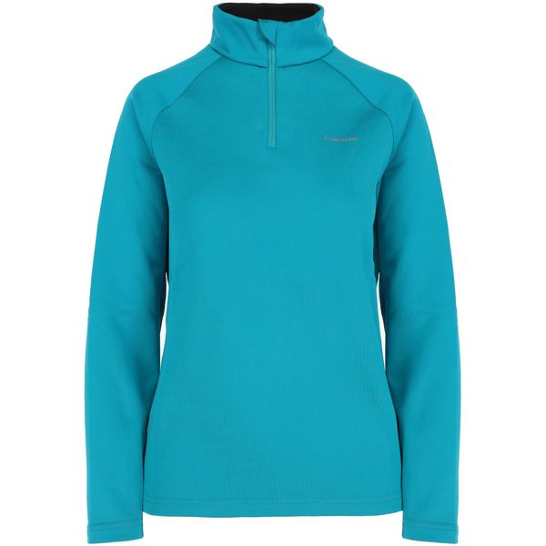 Bluza trekkingowa damska VIKING Jukon half zip. Niebieskie bluzy Viking, m, bez wzorów, bez kaptura. Za 233.31 zł.