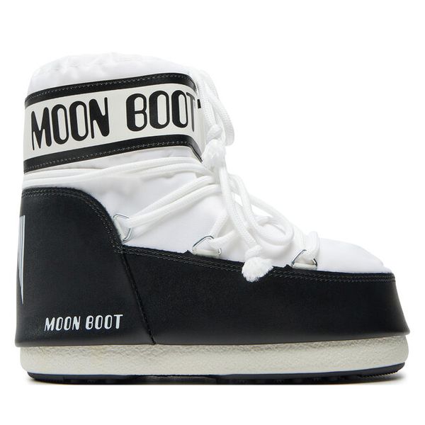 Śniegowce Moon Boot. Białe trapery i śniegowce Moon Boot. Za 549.99 zł.