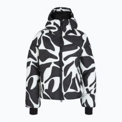 Kurtka narciarska damska BOGNER FIRE+ICE Valeria. Brązowe kurtki narciarskie bez wzorów, z materiału, bez kaptura, narciarskie. Za 2,499.00 zł.