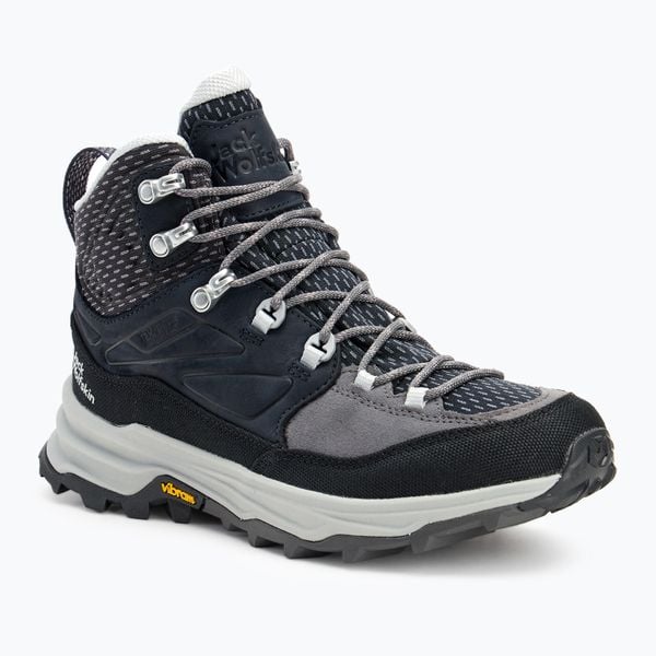 Buty trekkingowe damskie Jack Wolfskin Cyrox Texapore Mid. Szare trekkingi Jack Wolfskin, trekkingowe. Za 569.99 zł.