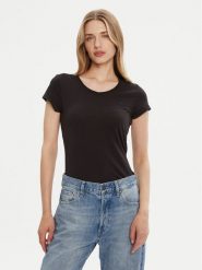 G-Star Raw T-Shirt Eyben D24533-4107 Czarny Slim Fit. Czarne t-shirty G-Star, l, bez wzorów, z bawełny, bez kołnierzyka, bez ramiączek. Za 87.99 zł.
