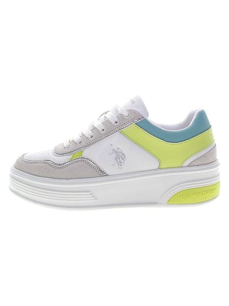 U.S. Polo Sneakersy w kolorze białym rozmiar: 37. Białe trampki U.S. Polo, bez wzorów, z materiału, bez zapięcia. Za 189.95 zł.