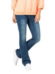 Timezone Dżinsy "Lisa" - Slim fit - w kolorze niebieskim rozmiar: W30/L30. Niebieskie jeansy Timezone, l, z aplikacjami. Za 176.08 zł.