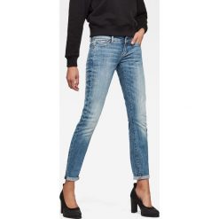 G-Star Raw - Jeansy 3301 Deconstructed. Jeansy G-Star Raw, bez wzorów, z obniżonym stanem. W wyprzedaży za 259.90 zł.
