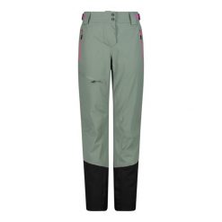 Spodnie narciarskie dla kobiet CMP Unlimitech. Niebieskie spodnie materiałowe CMP, xs, bez wzorów, narciarskie. Za 710.50 zł.