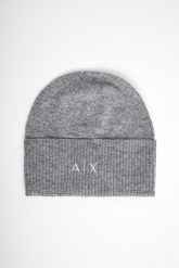Czapka damska wełniana ARMANI EXCHANGE. Czapki Armani Exchange, bez wzorów, z wełny. Za 259.00 zł.