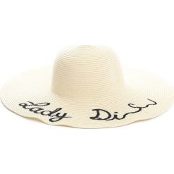 Kremowy Kapelusz Summer Song. Kapelusze marki Born2be. Za 49.99 zł.