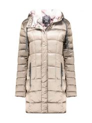 Canadian Peak Płaszcz zimowy "Bullieak" w kolorze kremowym rozmiar: XXL. Brązowe płaszcze Canadian Peak, na zimę, xxl, bez wzorów, z puchu, bez kaptura. Za 173.99 zł.