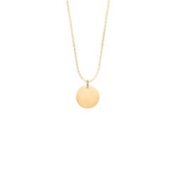 Naszyjnik z medalikiem 1,5 cm ze złota próby 585. Żółte naszyjniki Lilou, złote. Za 2,396.00 zł.