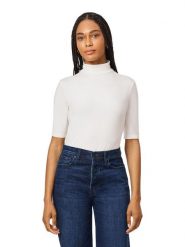 Scotch & Soda Koszulka w kolorze białym rozmiar: XS. Białe bluzki Scotch & Soda, xs, bez wzorów, bez kołnierzyka, bez ramiączek. Za 109.95 zł.