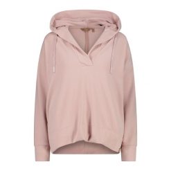 Bluza damska z kapturem CMP. Czerwone bluzy CMP, bez wzorów, z kapturem. Za 323.50 zł.