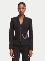 Rinascimento Marynarka CFC0130160003 Czarny Slim Fit. Czarne marynarki i żakiety Rinascimento, m, bez wzorów, z syntetyku. Za 944.99 zł.