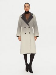 ViCOLO Płaszcz wełniany TS0017 Szary Regular Fit. Szare płaszcze ViCOLO, na zimę, l, bez wzorów, z wełny, bez kaptura. Za 1,339.00 zł.