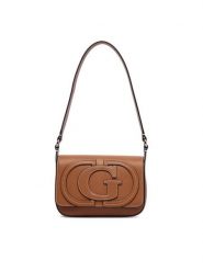 Guess Torebka Ruby HWVG97 40190 Brązowy. Brązowe torebki klasyczne Guess, z aplikacjami, ze skóry, bez dodatków. Za 544.99 zł.