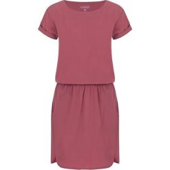 Damska sukienka sportowa Loap Ubrina w kolorze różowym. Czerwone sukienki LOOP, s, bez wzorów, sportowe, bez kołnierzyka, bez ramiączek, mini, sportowe. Za 187.99 zł.