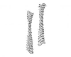 Kolczyki z białego złota z brylantami - 2,30 ct - próba 750. Białe kolczyki Apart, z brylantem, złote. Za 34,990.00 zł.
