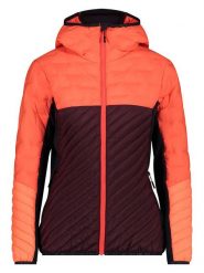 CMP Kurtka hybrydowa w kolorze pomarańczowo-bordowym rozmiar: 42. Czerwone kurtki sportowe CMP, s, bez wzorów, z materiału, bez kaptura, outdoorowe, primaloft. Za 338.42 zł.