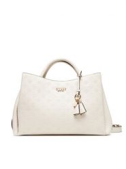 Guess Torebka Phoebe HWPD96 65070 Biały. Białe torebki klasyczne Guess, z aplikacjami, ze skóry, bez dodatków. Za 679.99 zł.