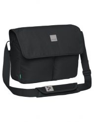 Torba-ab8 Coreway Messenger 13. Czarne torby na laptopa Vaude, bez wzorów, z materiału, na ramię. Za 466.30 zł.