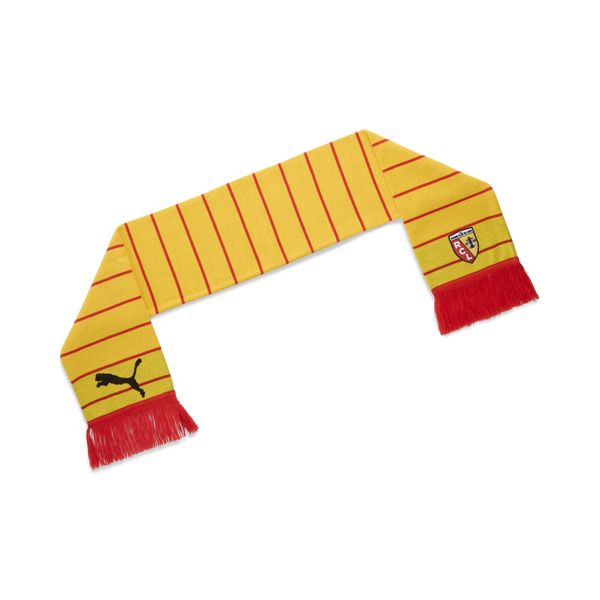 Szalik RC Lens Essentials PUMA. Czerwone szaliki Puma, na jesień, bez wzorów, z dzianiny. Za 109.00 zł.
