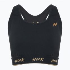 Top treningowy damski HOOK FIGHTING Base. Czarne topy SPORTANO, bez wzorów, bez kołnierzyka, bez ramiączek. Za 79.99 zł.