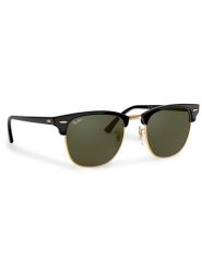 Ray-Ban Okulary przeciwsłoneczne Clubmaster 0RB3016 W0365 Czarny. Czarne okulary przeciwsłoneczne Ray-Ban, bez wzorów, z syntetyku. Za 489.99 zł.