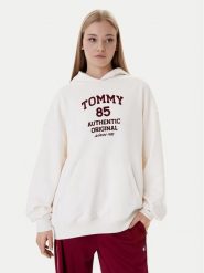 Tommy Jeans Bluza DW0DW22603 Écru Relaxed Fit. Bluzy Tommy Jeans, l, bez wzorów, z bawełny, bez kaptura. Za 489.99 zł.