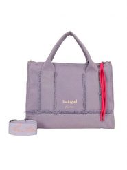 Fritzi aus Preußen Torebka w kolorze fioletowym - 40 x 29,5 x 14 cm rozmiar: onesize. Różowe torby na ramię Fritzi aus Preußen, z aplikacjami, z bawełny, przez ramię, bez dodatków. Za 162.87 zł.