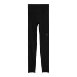 Legginsy treningowe damskie Puma SHAPELUXE HW 7/8 czarne 52746301 r S. Czarne legginsy Puma, l, bez wzorów, z materiału, na fitness i siłownię. Za 221.02 zł.