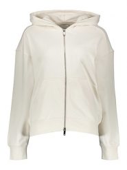 Calvin Klein Bluza w kolorze kremowym rozmiar: L. Brązowe bluzy Calvin Klein, l, bez wzorów, z bawełny, bez kaptura. Za 260.99 zł.